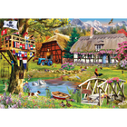 Tree House Cottage 500 Piece Jigsaw Puzzle image number 2