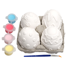 Paint Your Own Plaster Easter Eggs Kit image number 1