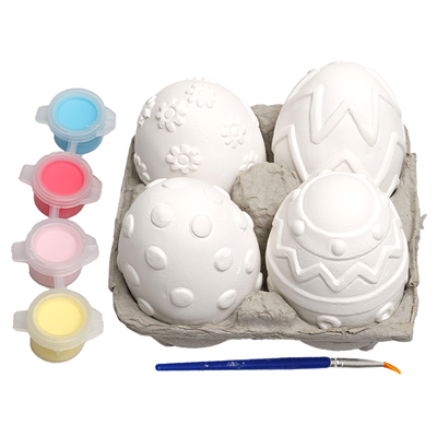 Paint Your Own Plaster Easter Eggs Kit image number 1