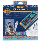 Helix Oxford Geo Maths Stationery Set: Orange image number 1