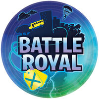 Battle Royal Round Plates 23cm