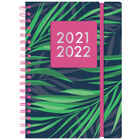 A5 Palm Leaves 2021-2022 Day a Page Diary image number 1