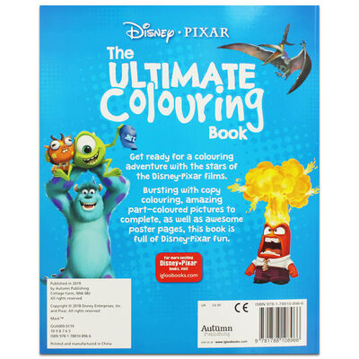 Disney Pixar: The Ultimate Colouring Book image number 3