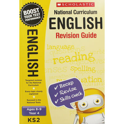 National Curriculum English Revision Guide: Year 4 - Ages 8-9 image number 1