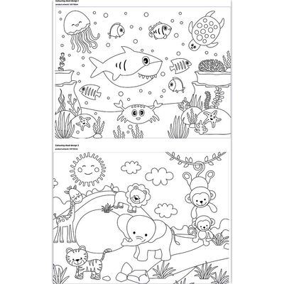 Kids Colouring Sheets: Assorted image number 3