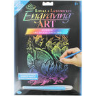 A4 Engraving Art Set: Tropical Fish image number 1