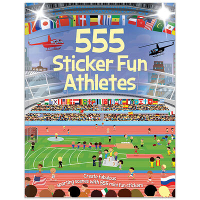 555 Sticker Fun Athletes image number 1