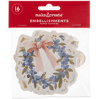 Christmas Mini Paper Toppers: Pack of 16 image number 2