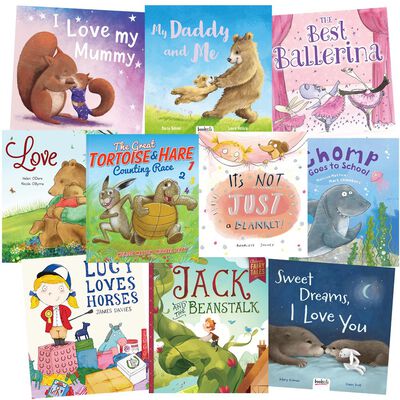 I Love My Family And Friends: 10 Kids Picture Books Bundle image number 1