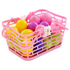 Easter Basket with Fillable Eggs - 20 Pack image number 1
