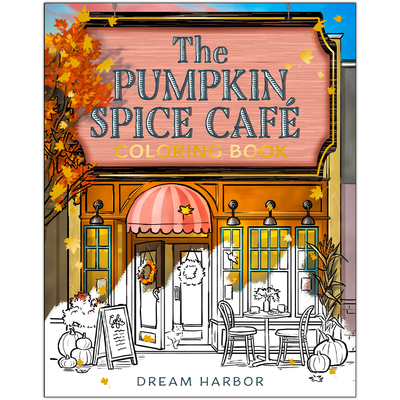 The Pumpkin Spice Café Colouring Book image number 1