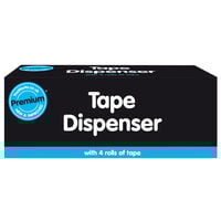 Tape Dispenser with 4 Rolls of Tape