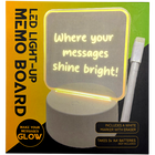 LED Light Up Memo Board With Pen image number 1