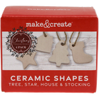 Blank Ceramic Shapes: Pack of 4 image number 2