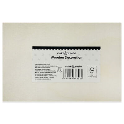 Wooden Postcard Decoration image number 2