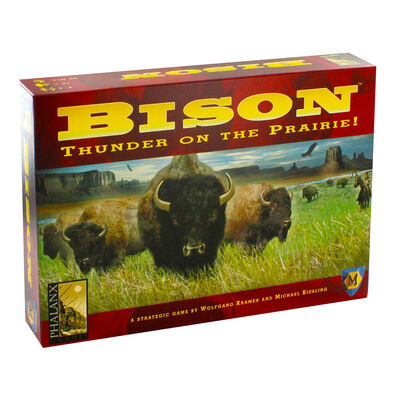 Bison Thunder On The Prairie Board Game image number 1