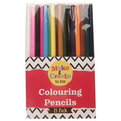 Colour Pencils - Pack Of 15 image number 1