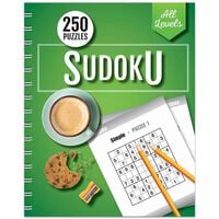 Ringbound Sudoku: 250 Puzzles