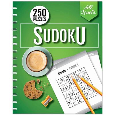 Ringbound Sudoku: 250 Puzzles image number 1