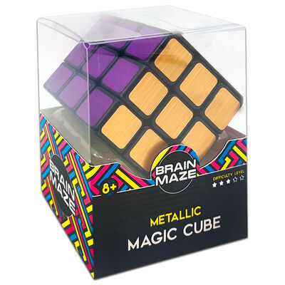 Brain Maze Metallic Magic Cube image number 1