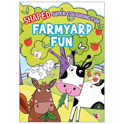 Shaped Super Colouring Fun: Farmyard Fun image number 1