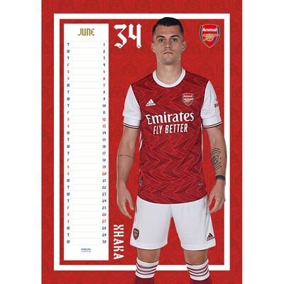 The Official Arsenal 2021 Calendar | The Works