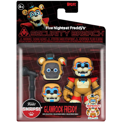Five Nights at Freddy's Security Breach: Snap! Vinyl Figure: Glamrock Freddy image number 1