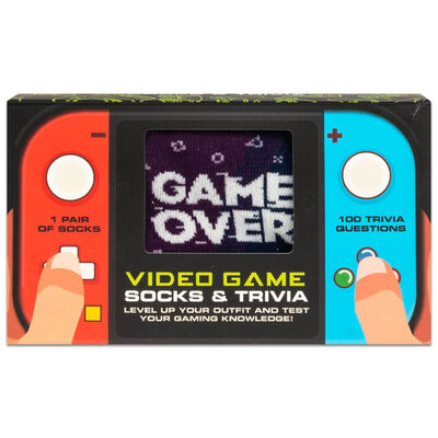 Video Game Trivia and Socks Set image number 2