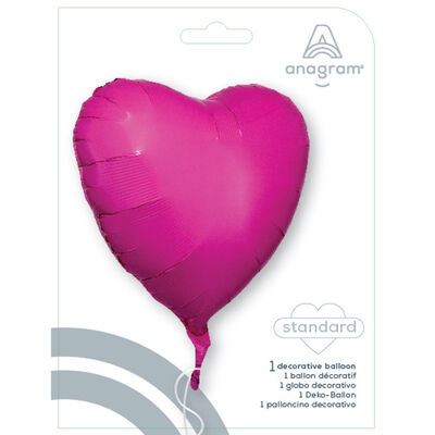 18 Inch Pink Heart Helium Balloon image number 2