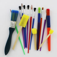 Assorted Brushes: Pack Of 15
