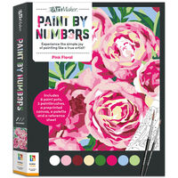 Paint by Numbers: Pink Floral