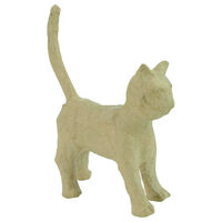 Decopatch Papier Mache Figure: Kitten