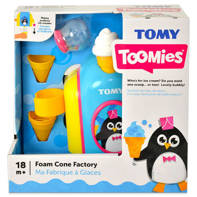 Tomy Toomies: Foam Cone Factory Bath Toy image number 2
