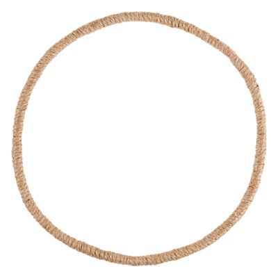 Occasions: Jute Wrapped Wire Wreath Hoop 19cm image number 1