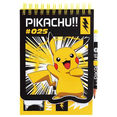 A5 Pokemon Notebook & Pencil Set image number 1