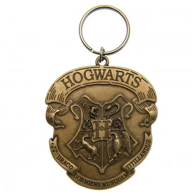 Harry Potter 3D Hogwarts Crest Keychain image number 2