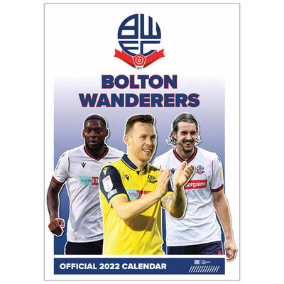 A3 Official Bolton Wanderers 2022 Calendar image number 1