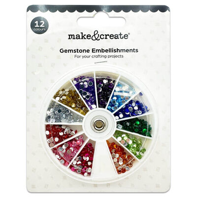 Assorted Gemstones Wheel image number 1