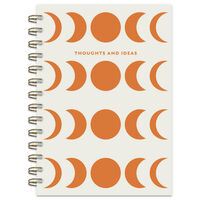 B5 Wiro Moon Thoughts and Ideas Notebook