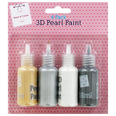 3D Pearl Paint: Pack of 4 image number 1
