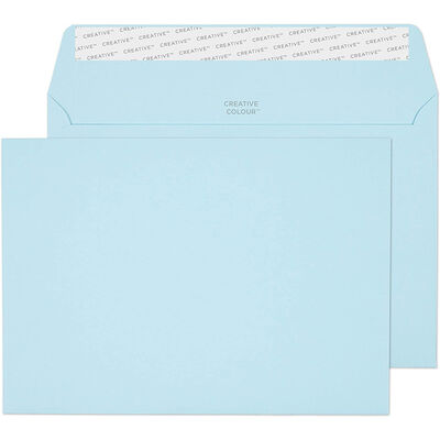 Cotton Blue C5 Wallet Self Seal Envelopes: Pack of 25 image number 1