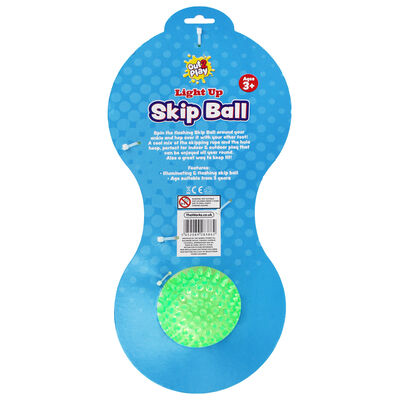 Out 2 Play - Light Up Skip Ball - Green image number 4