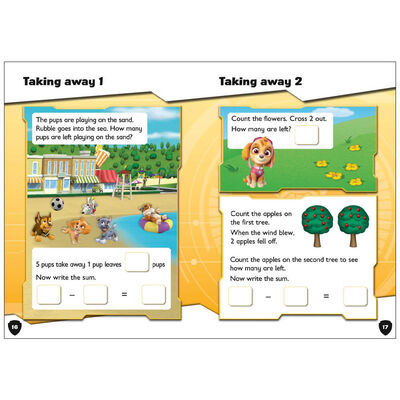 Paw Patrol First Counting Activity Book image number 2