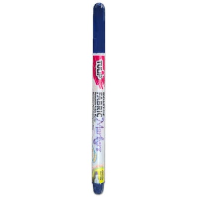 Tulip Skinny Fabric Marker Pen: Blue image number 1