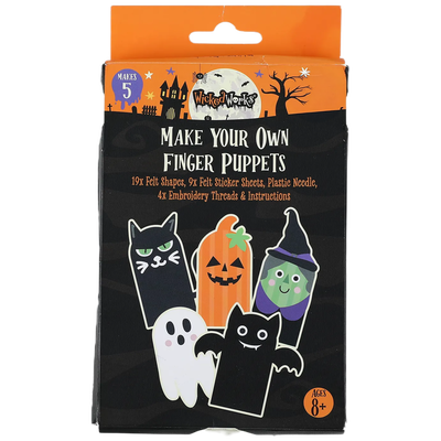 Make Your Own Halloween Finger Puppets image number 1