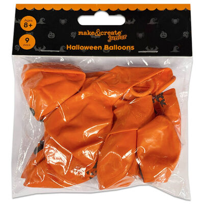Halloween Balloons: Pack of 9 image number 1