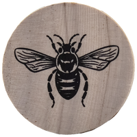 Wooden Bee Stamper