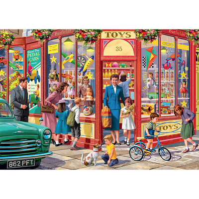 The Vintage Toy Shop 1000 Piece Jigsaw Puzzle image number 2