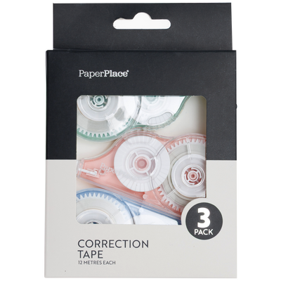 Correction Tape: Pack of 3 image number 1