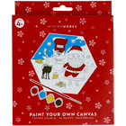 Paint Your Own Christmas Canvas image number 1